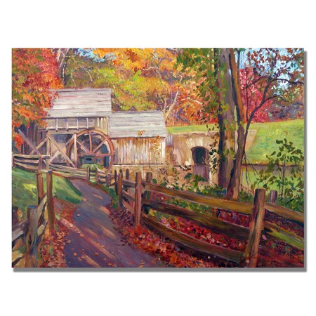 David Lloyd Glover 'Memories Of Autumn' Canvas Art,22x32